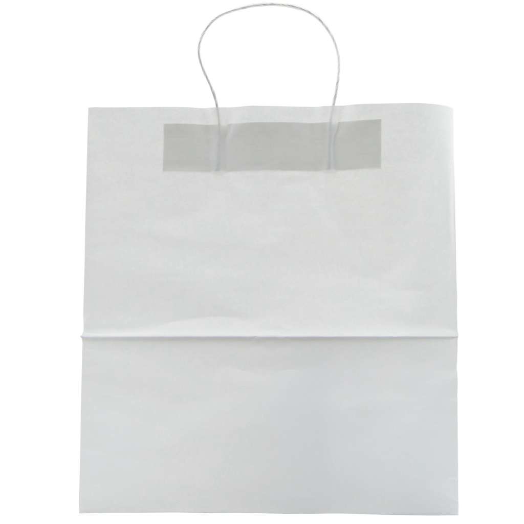 Sac poignées torsadées 32x30x35 cm sans impression