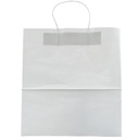 Sac poignées torsadées 32x30x35 cm sans impression