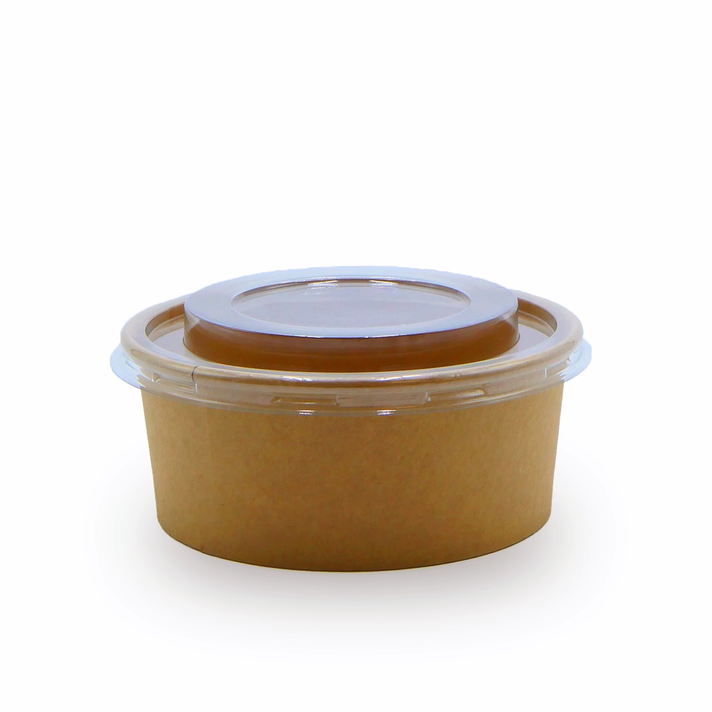 Bol salade kraft marron 1000 ml JF