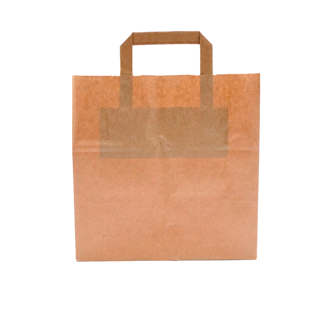 Sac cabas 32x21x33 cm kraft marron 70gr sans impression