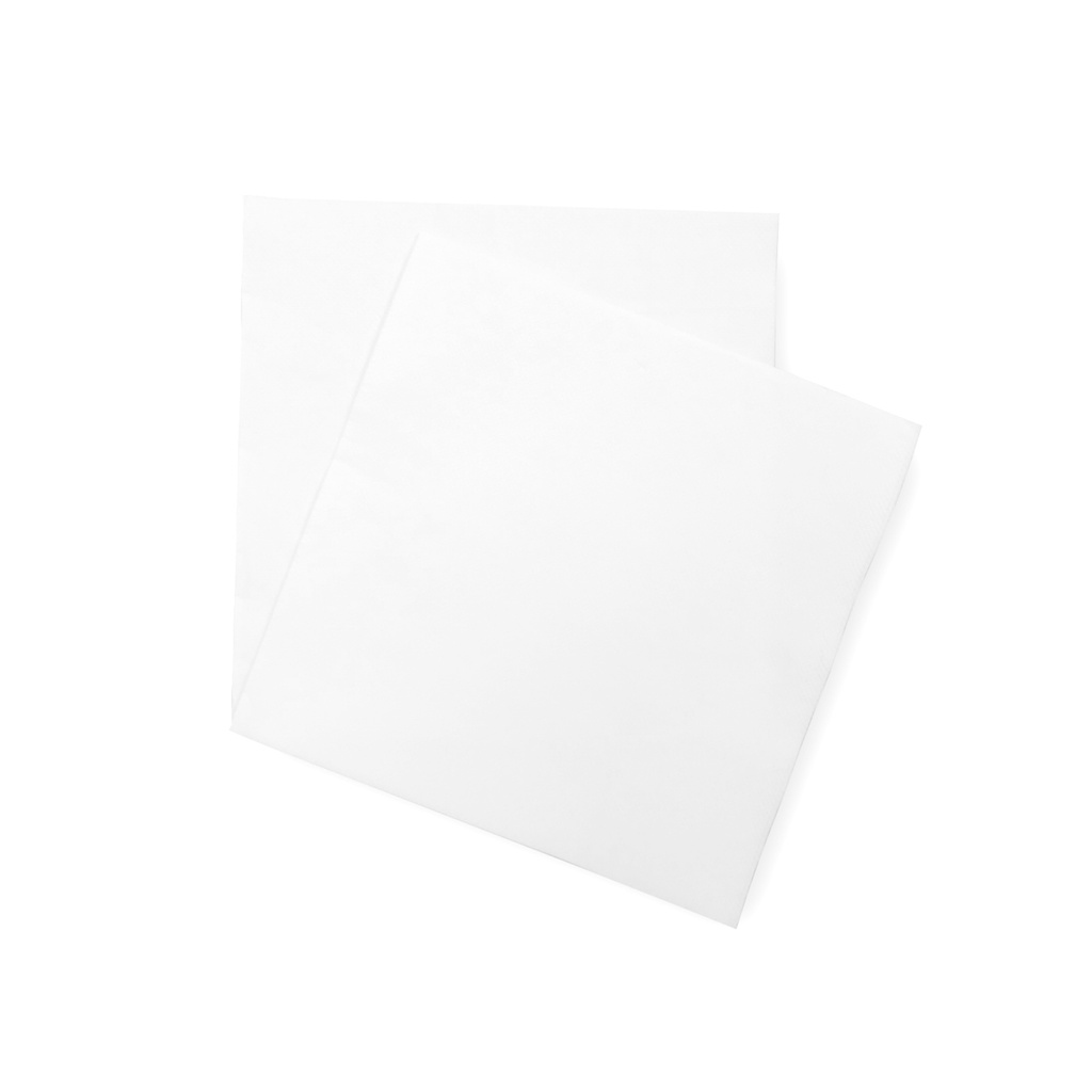 Napkin 2 fold 30x30 white no print