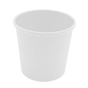 Soup pot 12 oz /360 ml white kraft