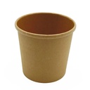Soup bowl 12oz /360 ml brown kraft