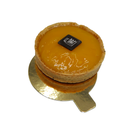 Round cake board diameter 8 cm black and gold + tongue  