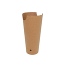Scoop chip cup 22 OZ with 2x bottom perforation  Ø 8 mm brown kraft