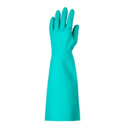 [GANTSPLONGEVERT455MM] GREEN NITRILE GLOVE / 455 mm SIZE 9
