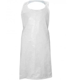 [TABLIERBLANC] WHITE APRON PE BD STD