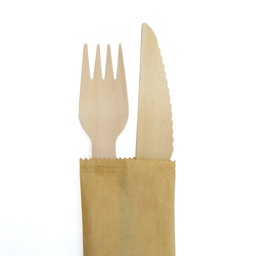 [KIT2EN1BOIS] Wooden KIT 2/1 (fork / knife)