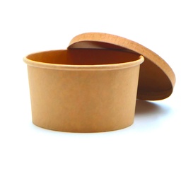 [POT11678KM480] Bowl brown kraft 480 ml / 12 oz 