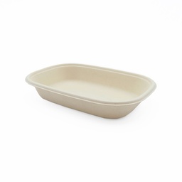 [BARQPULP500ML] Square sugar cane bowl 500 ml