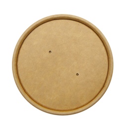 [COUVPOTSOUPE8OZ/12OZKM] Lid for soup bowl 8oz /12 oz brown kraft